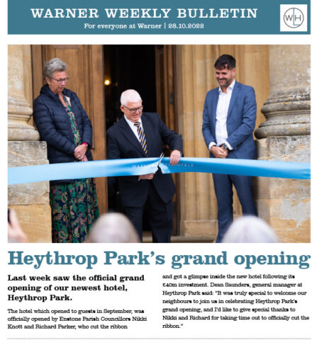 Heythrop Park Hotel opens in Enstone