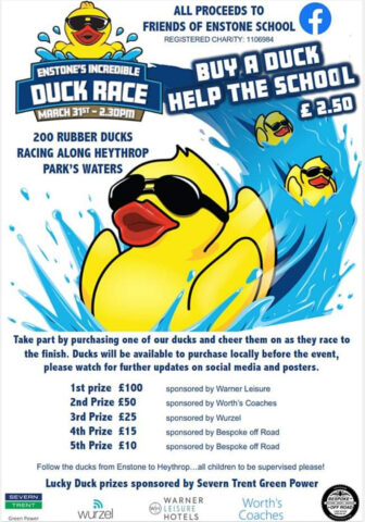 Enstone Incredible Duck Race