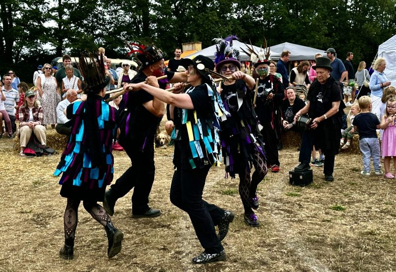 Enstone School 150th Anniversary - Wychwayz Morris dancing.